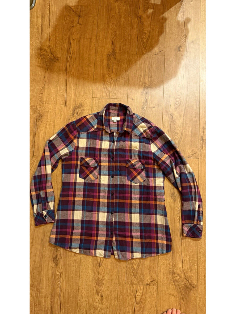 Matchstick Argus Supply Flannel Shirt Mens XL Plaid Western